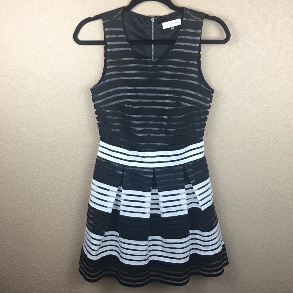dress • fit & flare | pleated • mini